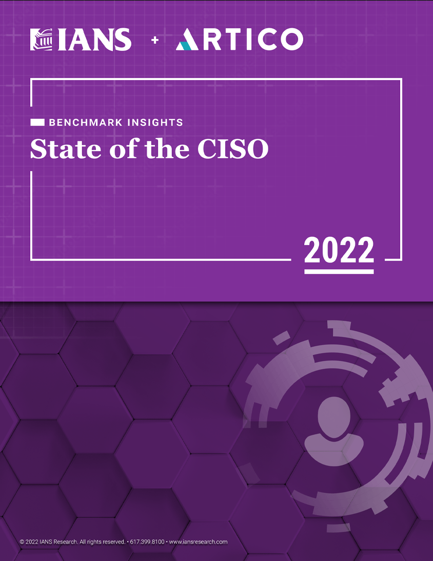 State of the CISO Report cover