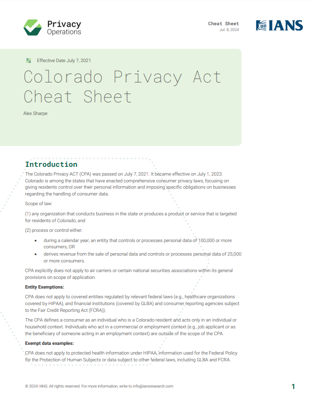 Regulation Cheat Sheet