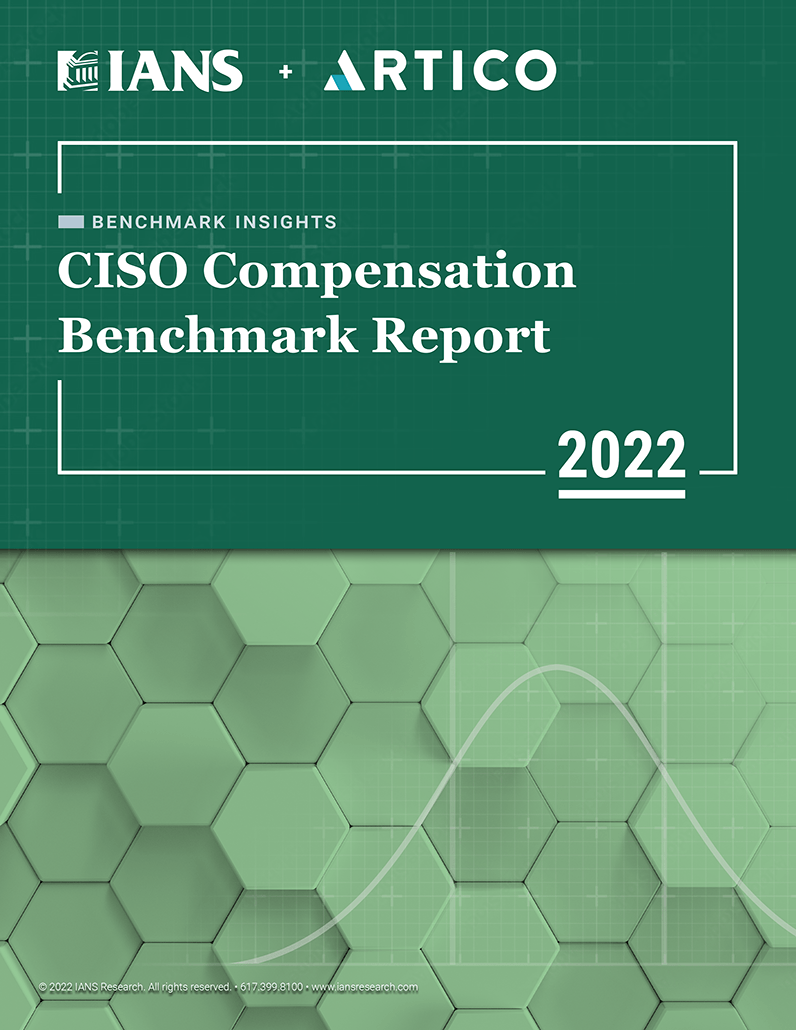 CISO Compensation Benchmark Study Cover